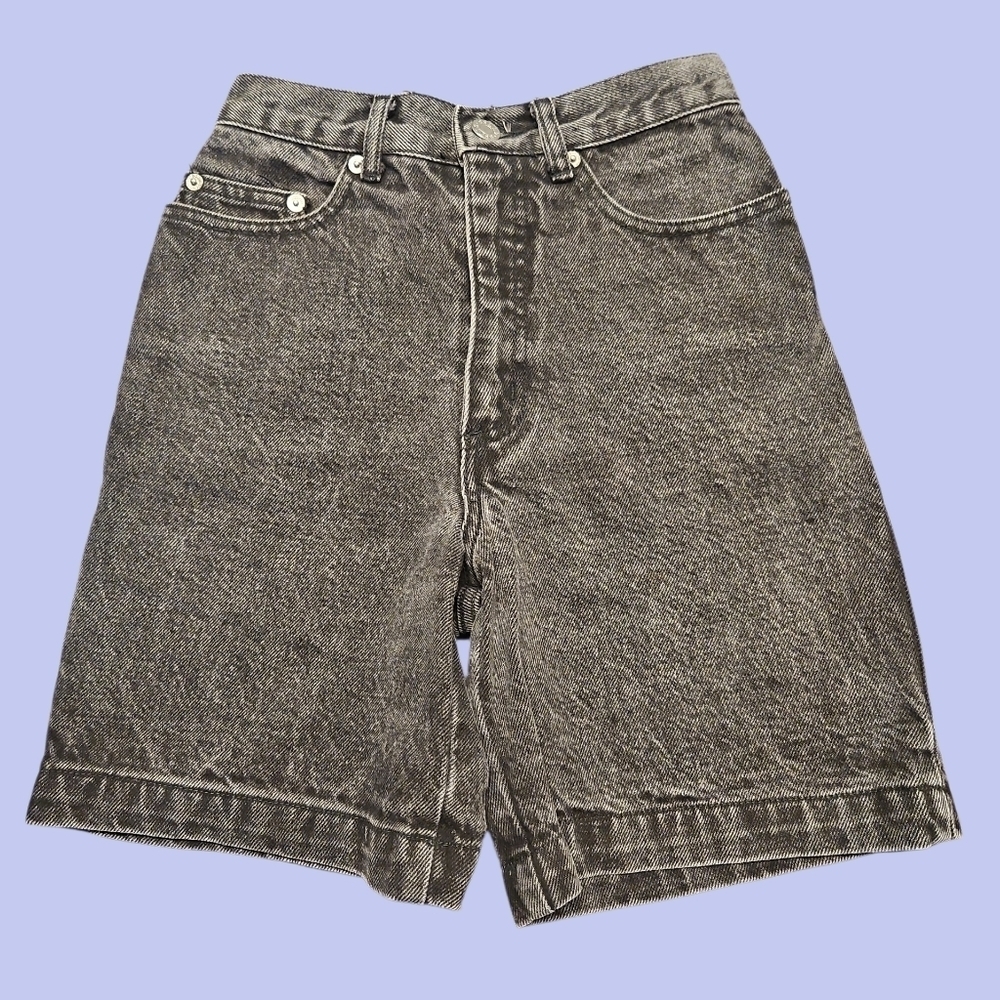 Guess Vintage Denim Shorts Kids Black Size 12